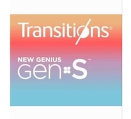 E-9001 Essilor Transitions GEN S Index1.5Crizal Rocks LAB-RX