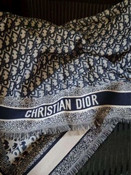 95%new Dior頸巾 披肩CD圍巾 Dior Oblique Scarf