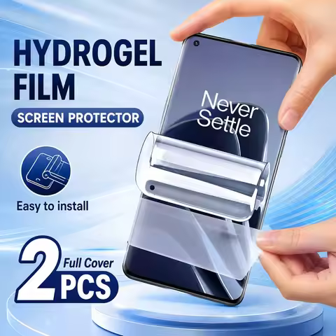 2PCS Soft Screen Protector For OnePlus 7T Pro 6 6T 15 15R 15T 13 13R Hydrogel Film For OnePlus 13s 1