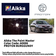 AIKKA / PROTON A0086(A) / BURGUNDY / 2K PAINT / CAR AND MOTOR / DIY COLOR