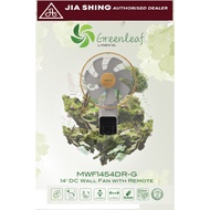 Mistral 14" DC Wall Fan with Remote MWF1454DR-G