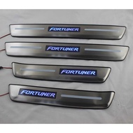 FORTUNER 2012-2018 304 stainless steel door sill plates