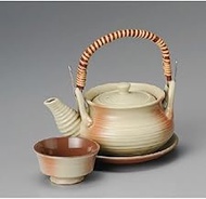 Earthenware Bottle Mushi DF-1 [11.8 fl oz (320 cc] Made Overseas Japanese Tableware, Restaurant, Ryo