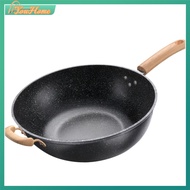 【Fast Delivery】28/30/32/34cm Frying Pan Nonstick Omelette Skillet Maifan Stone Cooking Pan Omelette 