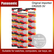 Panasonic CR2025 Button Cell Batteries CR2025 cr 2025 3V Lithium Coin Battery For Watch Calculator W