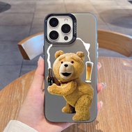 Teddy Bear Phone Case Compatible With IPhone 16, 15, 14, 13, 12, 11 Pro Max, X, XR, XS Max, 8, 12 Pl