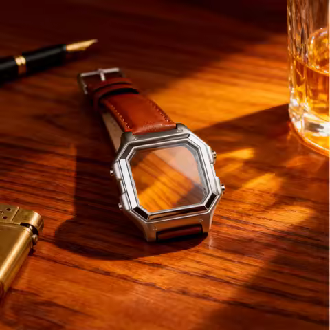 For Casio Watch case AE-1200wh mod kit MAE1300 AE1200 front cover baffle Bezel Modified stainless st