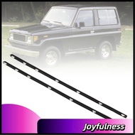 Joyfulness Car Outer Door Window Trim Weatherstrip Belt 68160 90K00 68210 90K00A Replacement for Lan