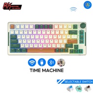 RK ROYAL KLUDGE H81 Wireless Keyboard Gasket Mount Hot Swappable RGB  Gaming Mechanical Keyboard wit