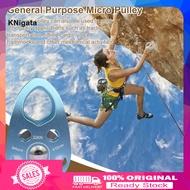 [Ready stock]  Aloft Work Micro Pulley Single Sheave Pulley 28kn Small Metal Pulley for Rock Climbin