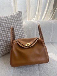 Hermes Lindy 26🤎二手 焦糖色