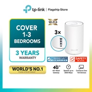 TP-LINK 4G AX3000 Dual Band Gigabit Wi-Fi 6 Mesh Router (Whole Home Mesh WiFi 6 System) - Deco X50-4