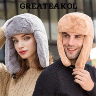 GREATESKOL Bomber Hat Warm Trapper Women Men Winter Hat