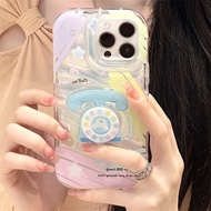 Phantom Case vivo Phone Case S17/S16/S15 Suitable for V20Pro Bracelet Y85/Y83 Mobile Phone Desktop Stand