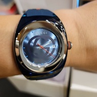 特價出清，美國帶回全新gucci藍色電子錶