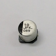 Panasonic, 10uF 63V 105°C, SMD Capacitor, 6.3mm x 5.8mm