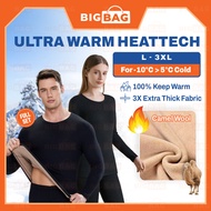 Extra Thick Thermal Wear Set Heattech Ultra Warm Heattech Woman Heattech Man Fleece Uniqlo Thermal W