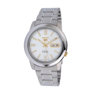 Seiko Men's 5 (Japan Made) Automatic Silver Stainless Steel Band Watch SNKK09J1