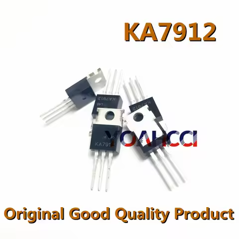 KA7912 10pcs/lot Brand New Spot Ka7912 TO220 Transistor PNP Triple-Terminal Voltage-Regulator Tube L