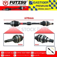 1PC / 2PCS NEW FUTZSU OR EASTIGER (RANDOM) DRIVE SHAFT - PERODUA AXIA 1.0 (2014-2022) / BEZZA 1.0 (2
