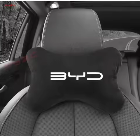Car Seat Pillow Headrest Neck Support Cushion Decoration For BYD M6 G3 G5 T3 13 F3 F0 S6 S7 E5 E6 L3