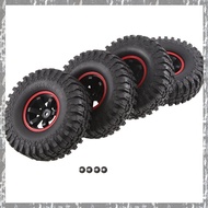 [popowe]115mm Hight 12mm Hex RC Truck Wheels and Tires Replacement Spare Parts for 1/10 Scale Off Ro
