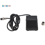 Hand Metal Foot Pedal Switch 1.8 Meters Cable 2 Pins Connector Spot Welding Tig Torch