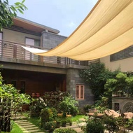 Beige Sun Shade Net Canopy Balcony Decoration Privacy Awning High Quality HDPE Garden 1x1 1x2 1x3 2x