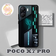 |EZ20| XING CASE POCO X7 PRO| SHINE GLASS EFFECTS | CUSTOM SOFTCASE HP CASE | REALPICT HD QUALITY HP