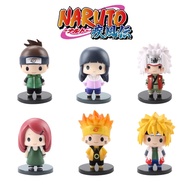 Naruto Shippuden Naruto Minato Kushina Hinata Jiraiya Iruka Mini Figure Decoration