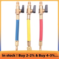 3Pcs R134A R410A R22 R12 800 Psi Manifold Gauge Set A/C Refrigeration Charging Hose High Pressure Hv