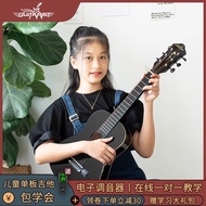Gitar kanak-kanak untuk pemula 30/34/36 inci, alat muzik gitar kecil untuk lelaki dan perempuan.