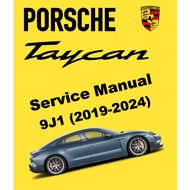 PORSCHE TAYCAN 9J1 EV (2019-2024) SERVICE WORKSHOP MANUAL