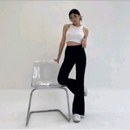 Flare Pants - Highwaist Flare Pants - Highwaist Curly Cutbray