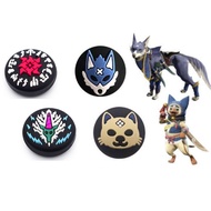 Thumb Stick Grip Cap Joystick Protective Cover For Monster Hunter RISE Nintendo Switch Oled Joy-Con Controller NS Switch Lite Thumbstick Case
