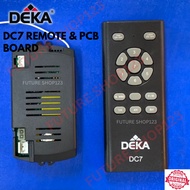 DEKA PCB BOARD DK03 DC7 DS11 DS22 DS33 KRONOS F5DC REMOTE CONTROL AND DC PCB BOARD 100% ORIGINAL PCB