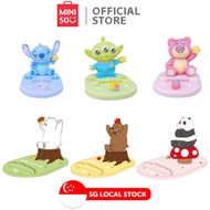 [latest] MINISO Disney Collection Fluffy Festival Phone Holder for Desk (Stitch/Alien/Lotso/)/We Bare Bears Collections