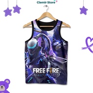 3D Children's Singlet | Lekbong Printing Singlet 3D - Lekbong Kids FF Free Fire V14 04Ff014 _Lb - Cl