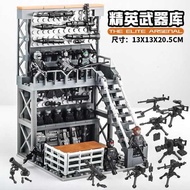 lego Bata tentera LEGO, senjata, pasukan khas hantu, figura mini, askar SWAT, kanak-kanak lelaki, te