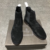 Common chelsea Boots Men's Genuine Leather British Short Boots Round Toe Men's Boots chelsea boot Ne