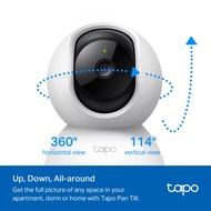 กล้องวงจรปิด Tapo C200C สินค้าขายดี Pan/Tilt Home Security Wi-Fi Camera 2MP