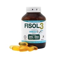 ❀FISOL 3 OMEGA 3  ENTERIC COATED FISH SOFTGEL 30S  100s  100s+30s✴