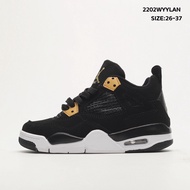 Air jordan 4  AJ4  LOW cut  for kids shoes boy's and girl's  basketball shoes Free shipping