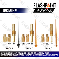 (BISA COD) REPAIR KIT SET KEIHIN PWK PE 24 26 28 30 32 34 MAIN JET + PILOT JET + JARUM SKEP 110 + 11
