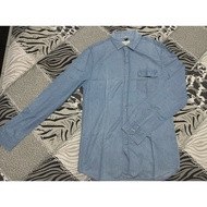 COTTON ON KEMEJA Preloved Cotton Denim Shirt On