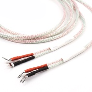 Pair nordost Valhalla Series Hifi speaker cable audio loudspeaker with banana to spade Plug Speaker 