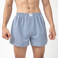 LADOS-14155 men's home pants, cool KATE fabric, checkered pattern