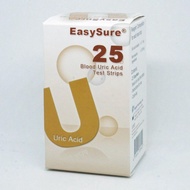 EasySure Blood Uric Acid Test Strips 25's