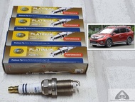 หัวเทียน แพลทตินัม Honda BR-V / BRV Gen 1 ( 2016 - 2022 ) ชุด 4 หัว ระยะใช้งาน 60000 กม / Platinum