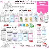 botol bayi Original Botol Susu Philips Avent Natural 2oz 4oz 9oz Philips Avent Classic Bottle Avent 